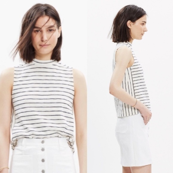 Madewell Tops - [MADEWELL] Striped Tank